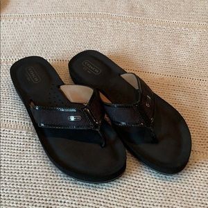 Coach sandals